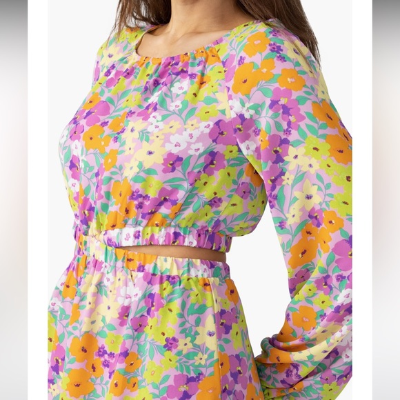 NWT Sanctuary Floral  Minidress - Picture 2 of 4